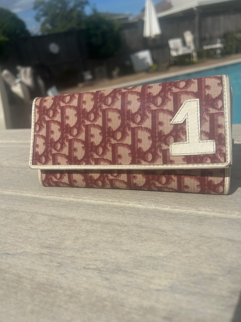 Christian Dior Vintage Trotter No. 1 Long Wallet